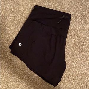 Black Lululemon Shorts